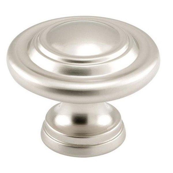 Patioplus 163320 1.75 in. D Bi-Fold Door Knob In Satin nickel plated PA156726